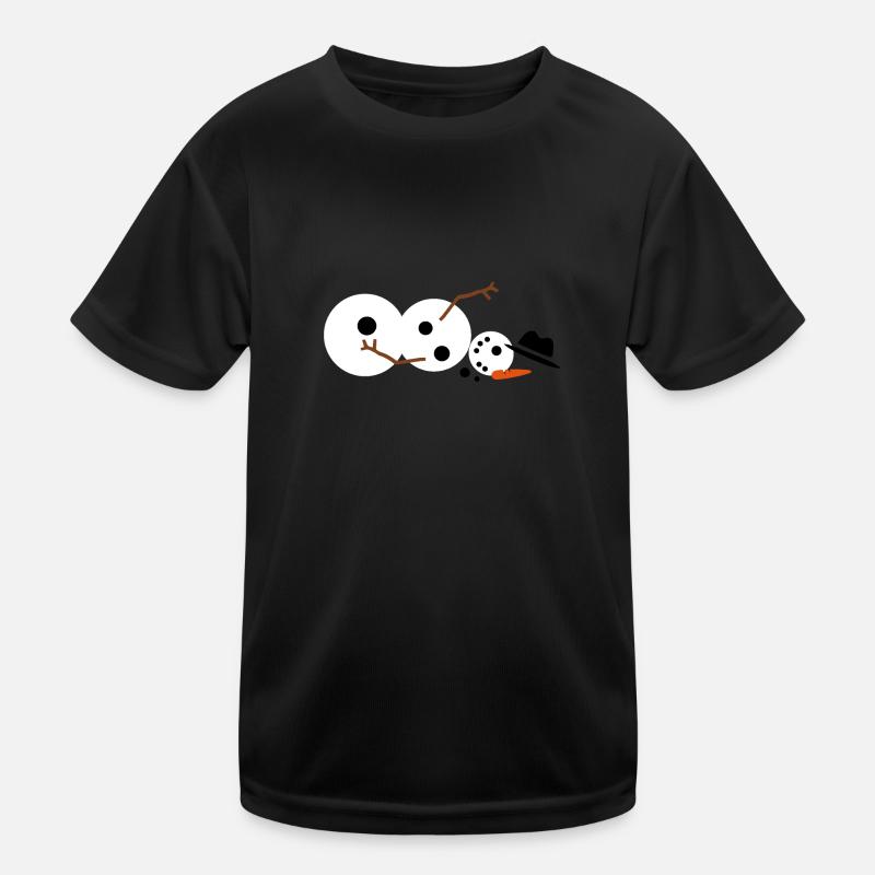 snowman Kids Functional T-Shirt