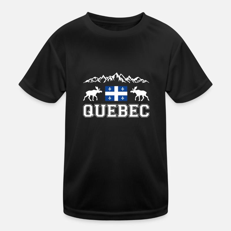 Quebec Kids Functional T-Shirt