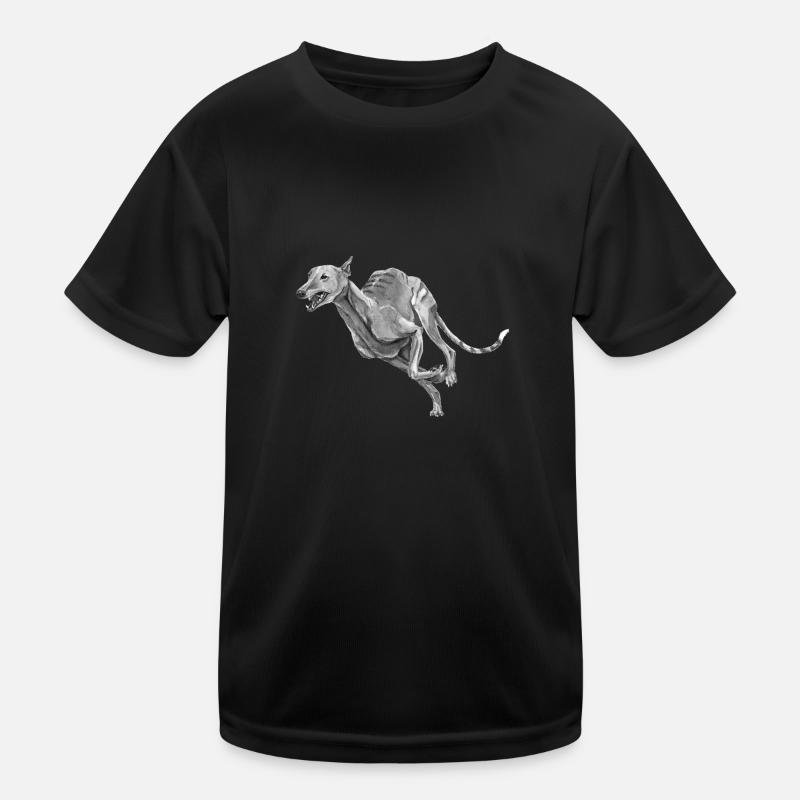 Windhund Kinder Funktions-T-Shirt