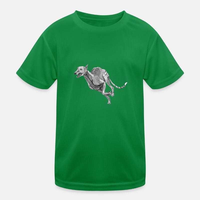 Windhund Kinder Funktions-T-Shirt