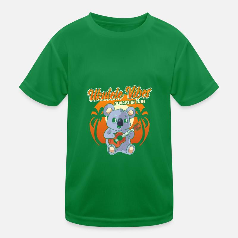Ukulélé Instrument Ukuléléliste T-shirt sport Enfant