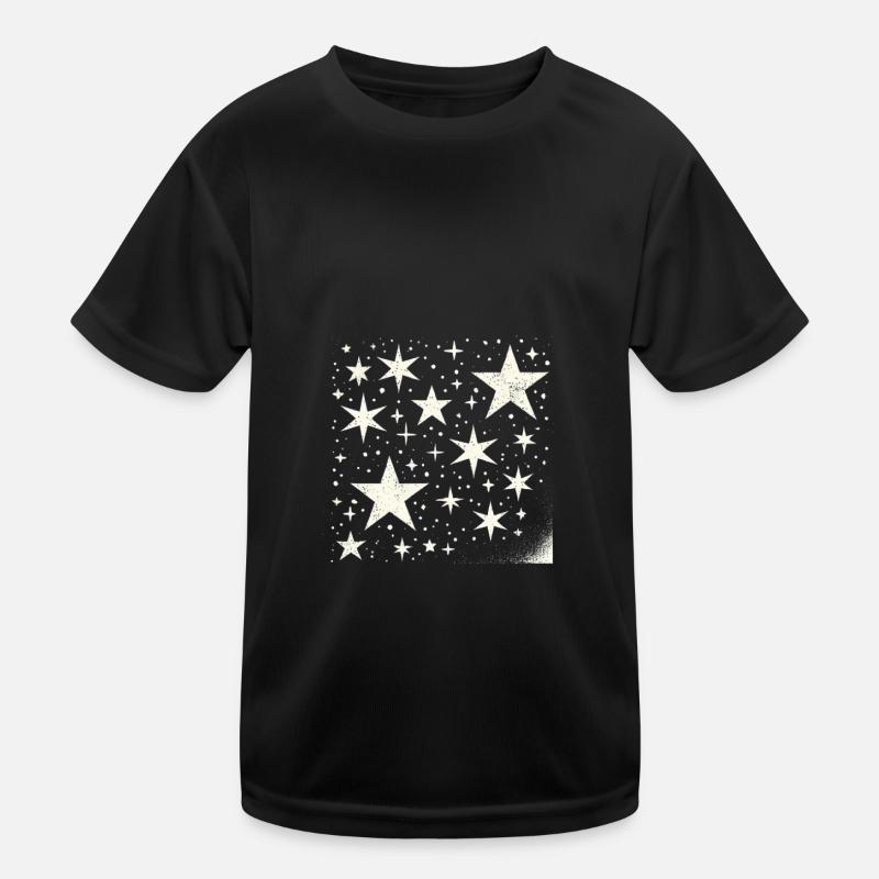 Sternen Lichter Komet Himmel Stern Kinder Funktions-T-Shirt
