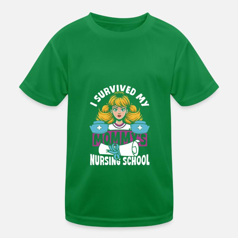 Abschluss Krankenschwester Krankenpflege Mutter Kinder Funktions-T-Shirt