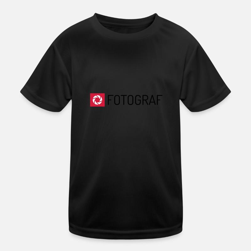 Fotograf Kinder Funktions-T-Shirt