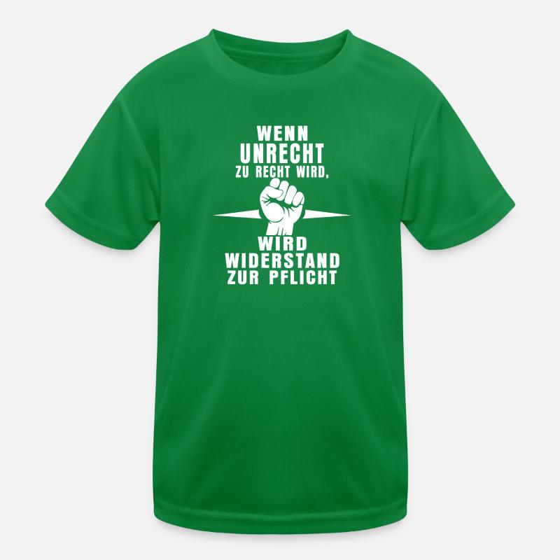 Devoir de rébellion T-shirt sport Enfant