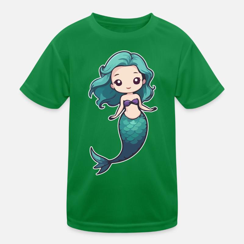 Mermaid Kids Functional T-Shirt