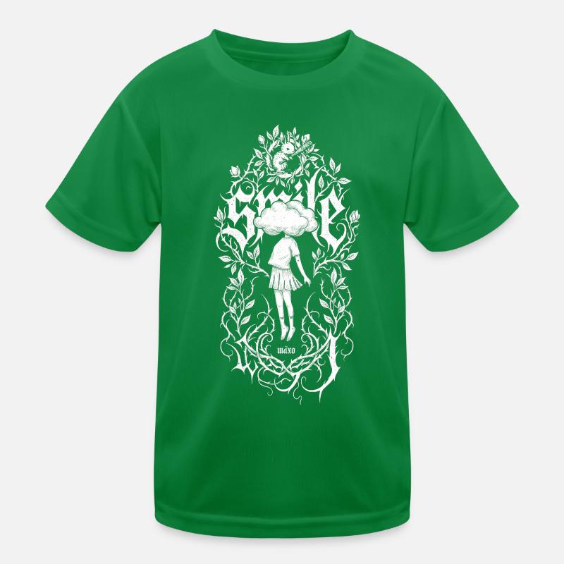 Tête de nuage dans le feuillage T-shirt sport Enfant