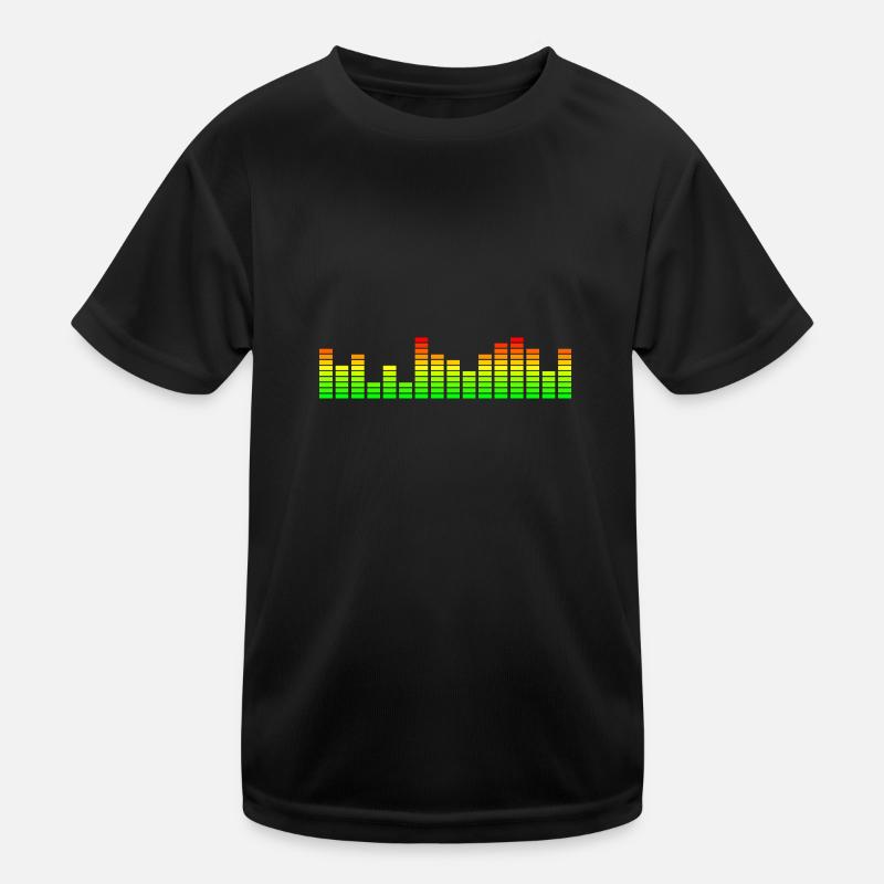 Musik Visualizer / Audio Spectrum Kinder Funktions-T-Shirt