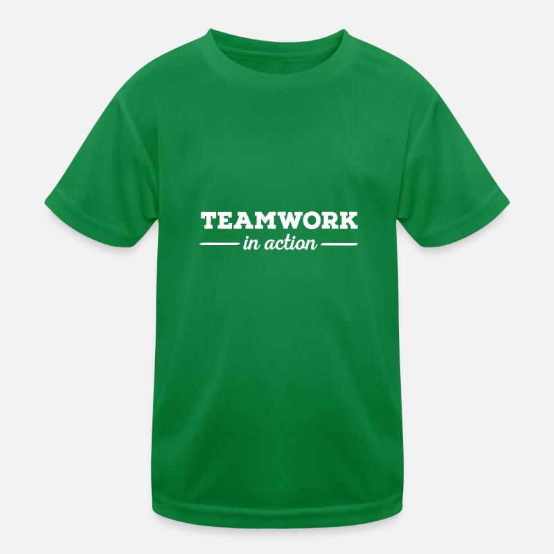 Teamwork Kinder Funktions-T-Shirt
