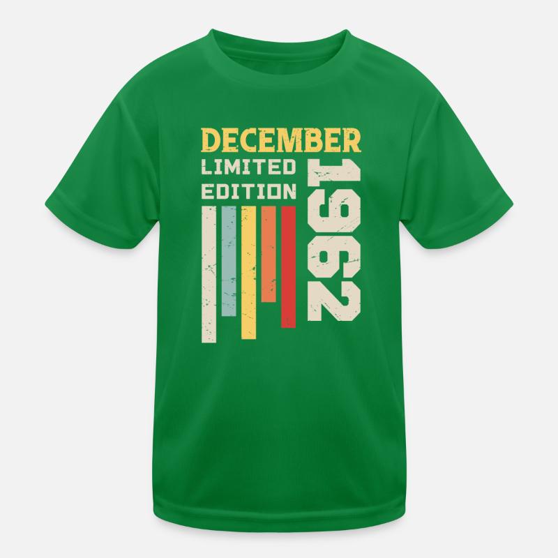 Dezember 1962 Jubiläumsgeschenk - Dezember 1962 Kinder Funktions-T-Shirt