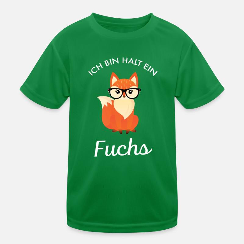 Ich Bin Halt Ein Fuchs Kinder Funktions-T-Shirt