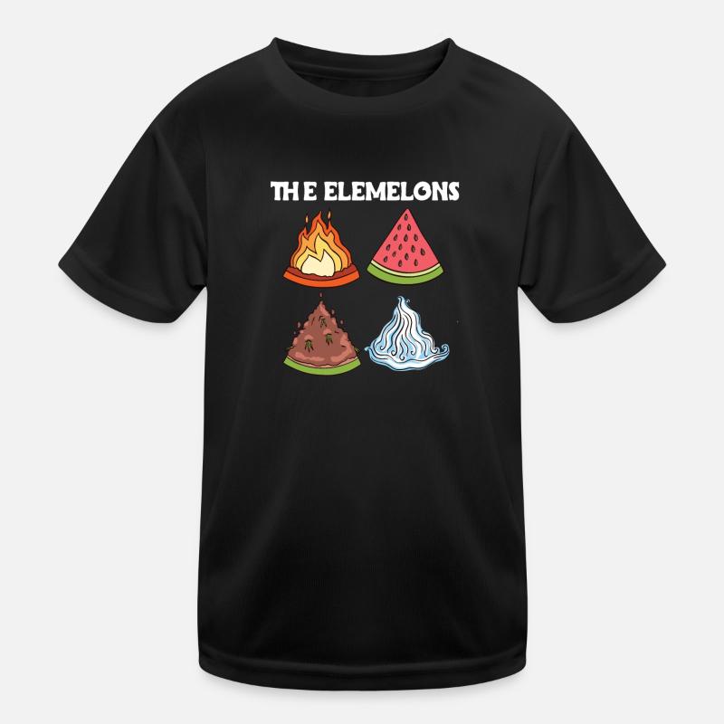 Les melons Elemelons dans les quatre éléments T-shirt sport Enfant
