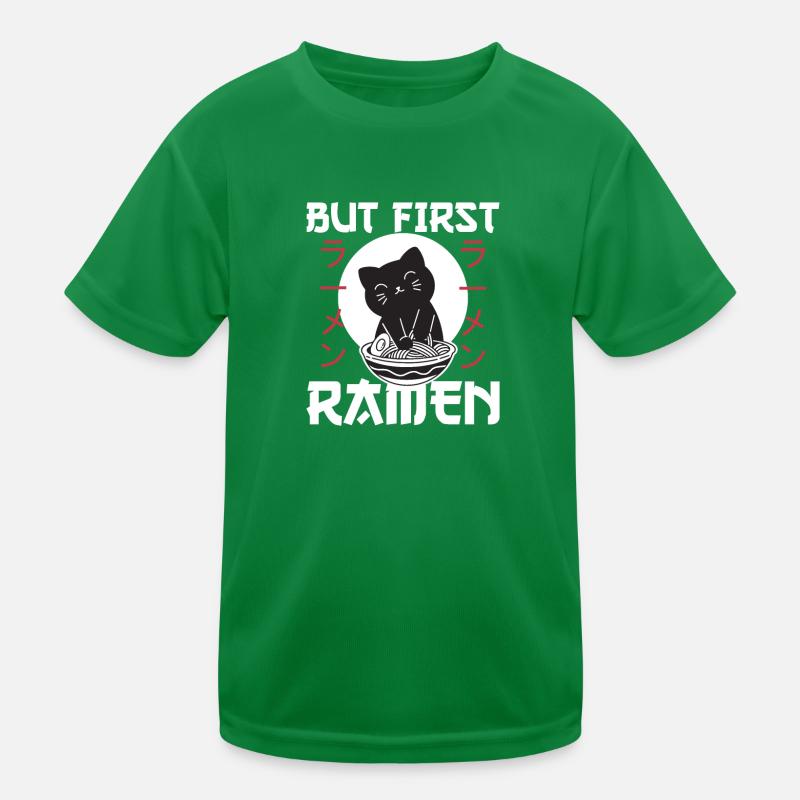 Mais le premier ramen mignon chat mange des ramen T-shirt sport Enfant