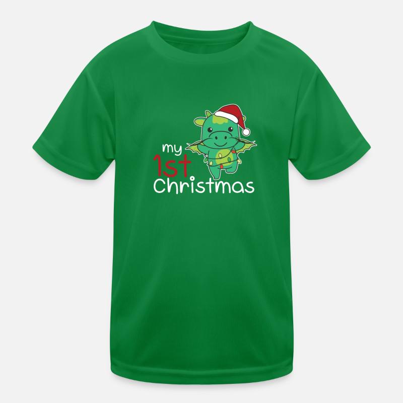 Dragon Noël Dragon mon 1er Noël T-shirt sport Enfant
