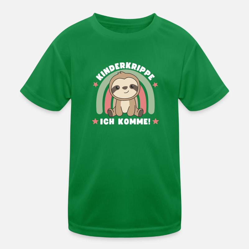 Kinderkrippe Ich Komme! Kinder Funktions-T-Shirt