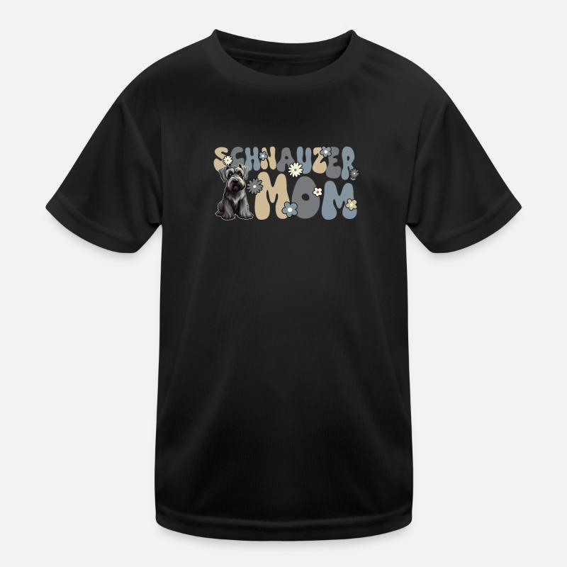 Schnauzer géant Groovy Schnauzer maman T-shirt sport Enfant