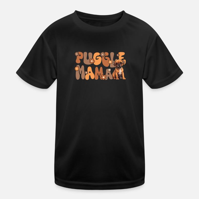 Puggle Groovy Puggle Mama Kinder Funktions-T-Shirt