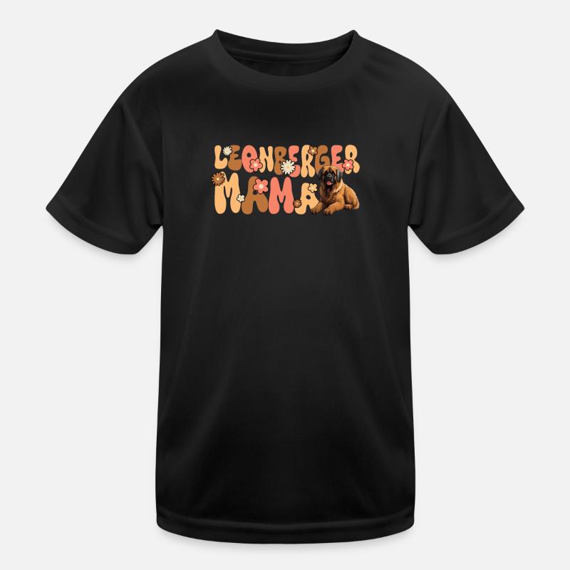 Leonberg Groovy Leonberger Maman T-shirt sport Enfant