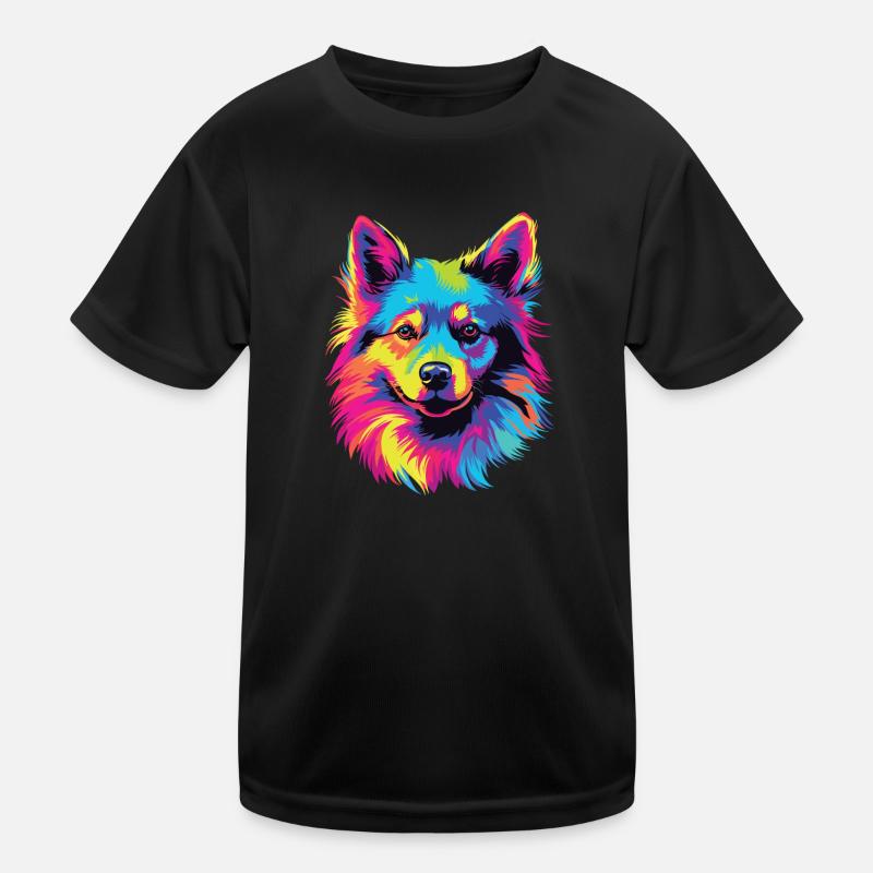 Aquarelle colorée norvégienne Boound T-shirt sport Enfant