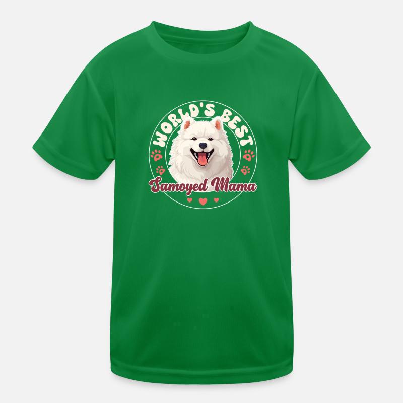 Samoyède Groovy Maman Samoyède T-shirt sport Enfant