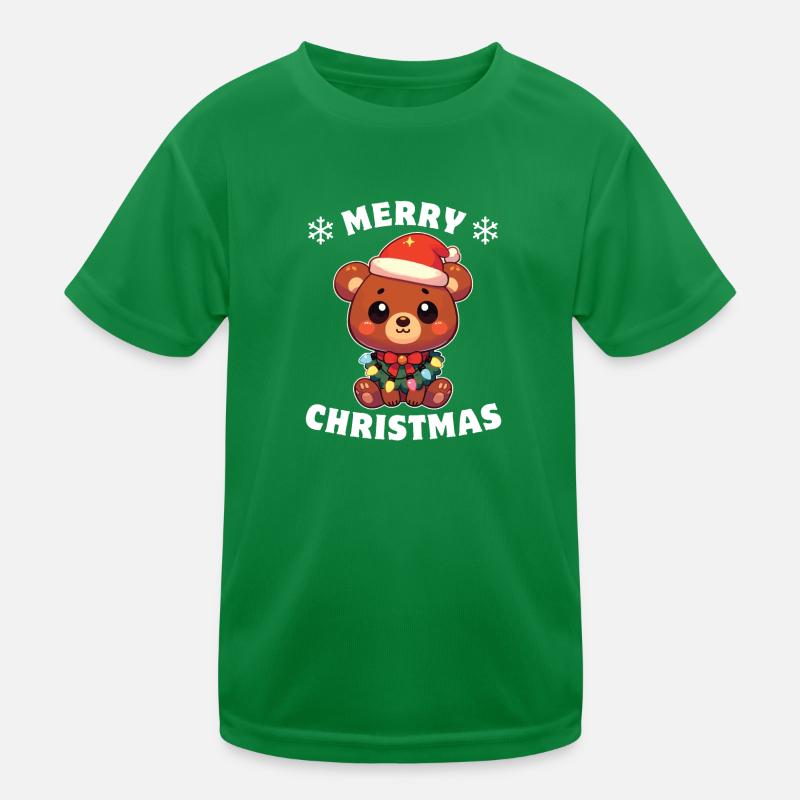 Fées de Noël Ours Malais T-shirt sport Enfant