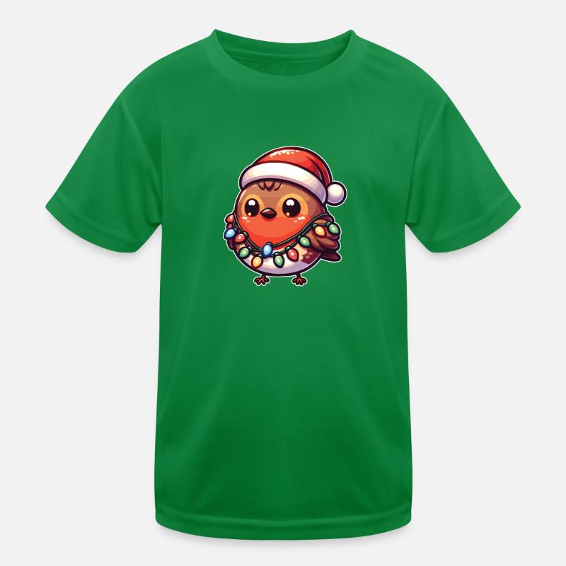 Fée de Noël Grive errante T-shirt sport Enfant