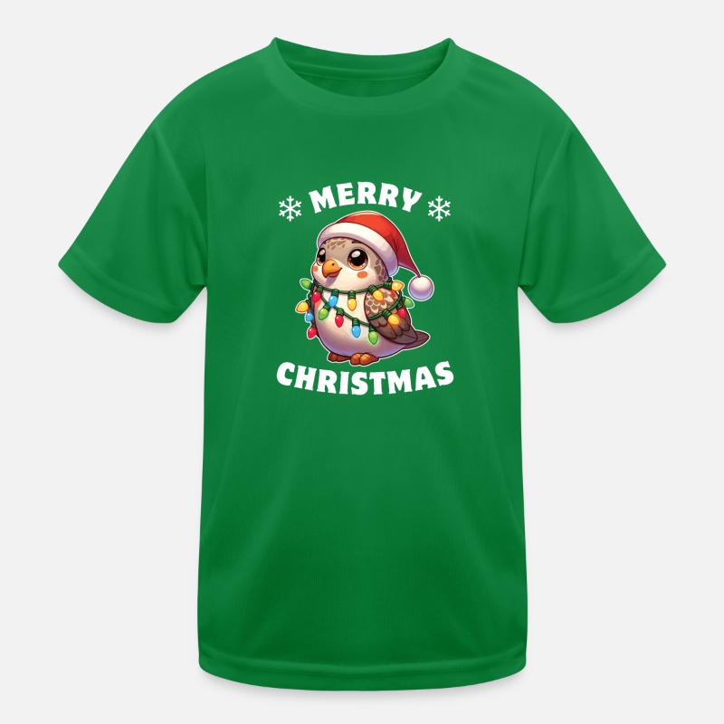 Fée de Noël Tortue Colombe T-shirt sport Enfant
