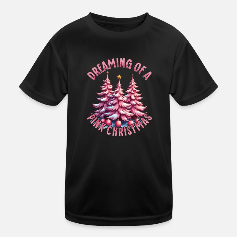 Träumen Sie Von Einem Festlichen Weihnachtsfest Kinder Funktions-T-Shirt