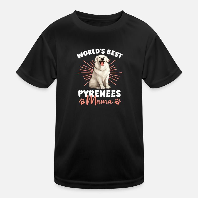 Bouvier des Pyrénées Grande Maman des Pyrénées T-shirt sport Enfant