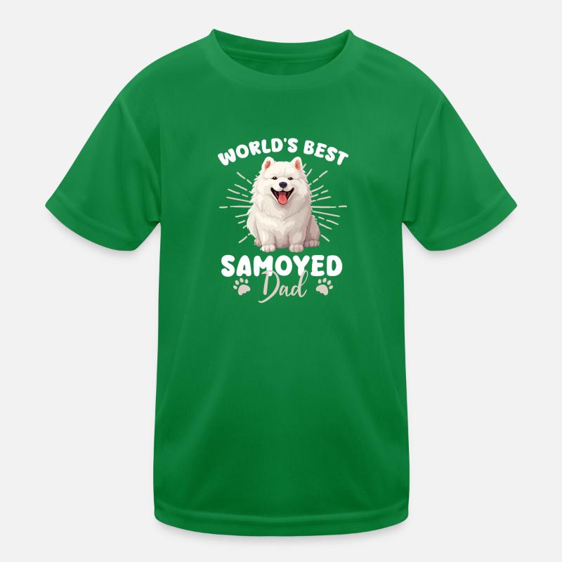 Samoyède Groovy Samoyède T-shirt sport Enfant
