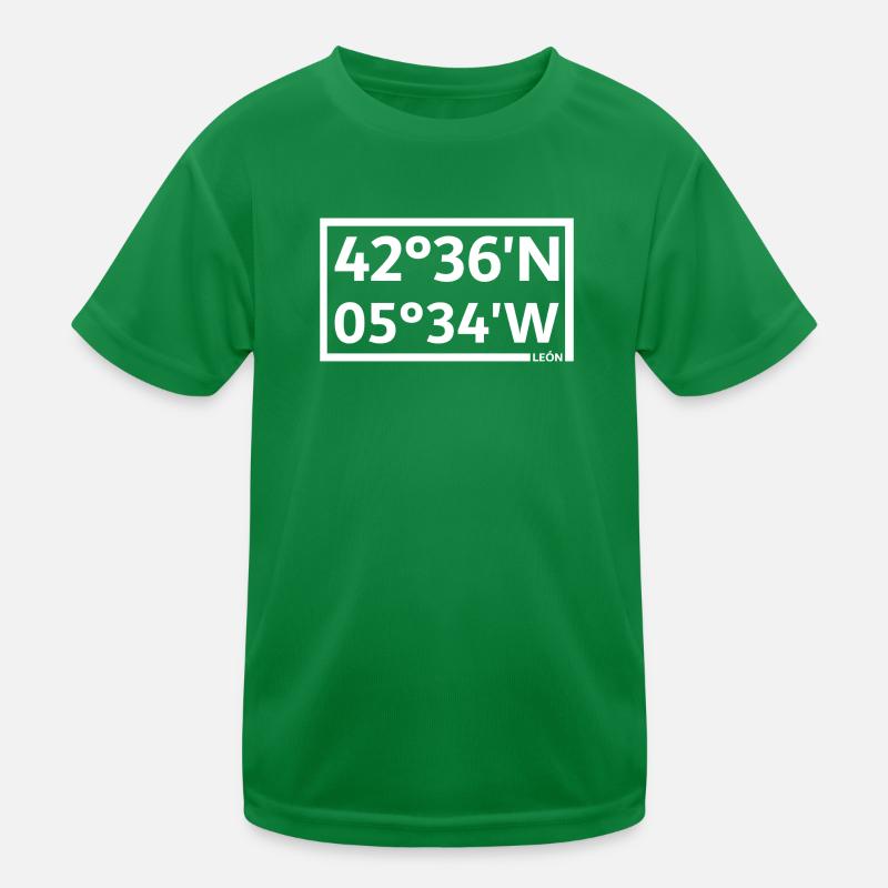 León Coordinates Kids Functional T-Shirt