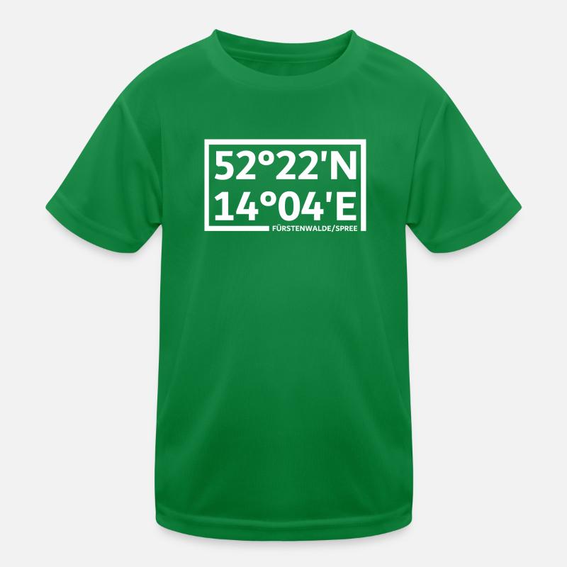 Fürstenwalde/Spree coordinates Kids Functional T-Shirt