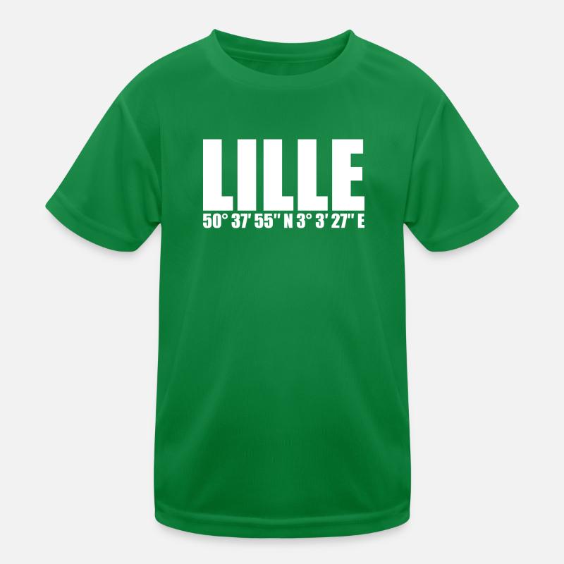 Lille Coordinates Kids Functional T-Shirt