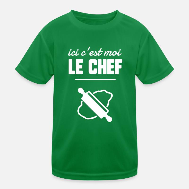 Ici c’est moi le chef T-shirt sport Enfant