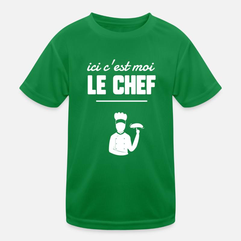 Ici c’est moi le chef T-shirt sport Enfant