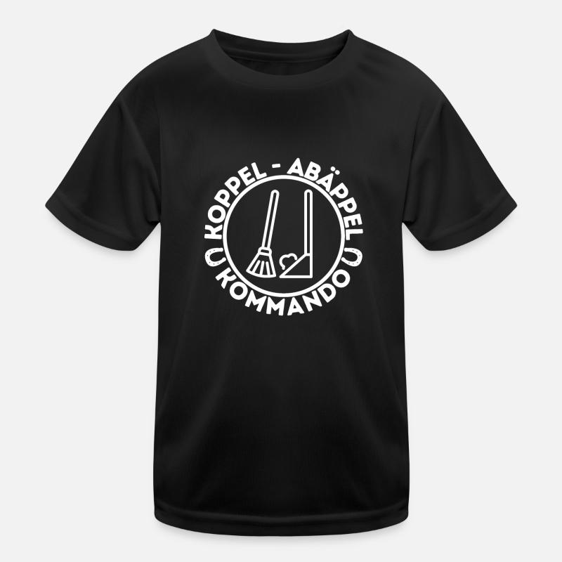 Koppel Abäppel Kommando Kinder Funktions-T-Shirt