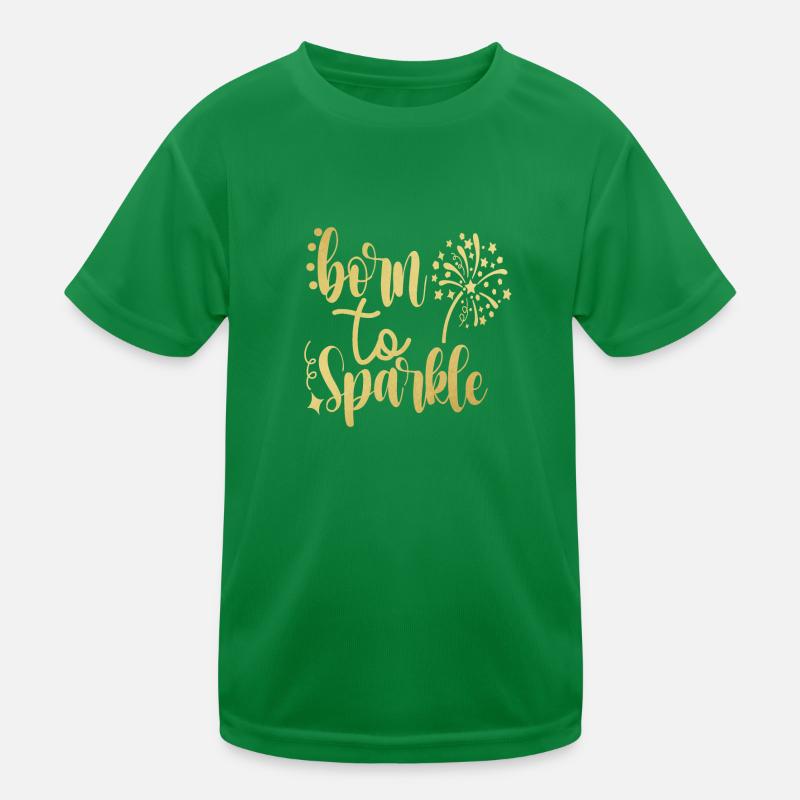 Born to Sparkle 4. Juli Kinder Funktions-T-Shirt