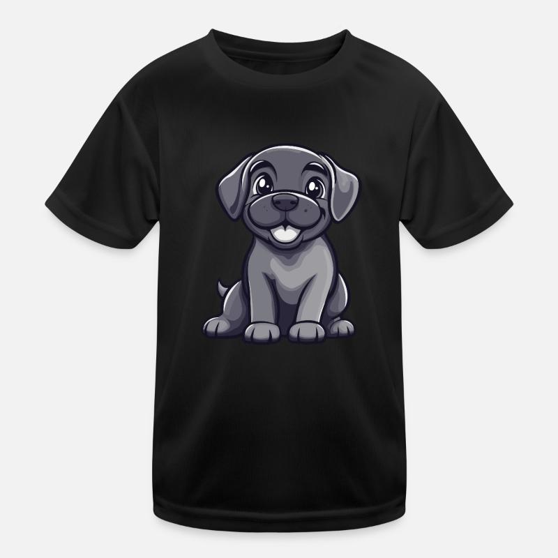 Mastiff Hund Niedlich Kinder Funktions-T-Shirt