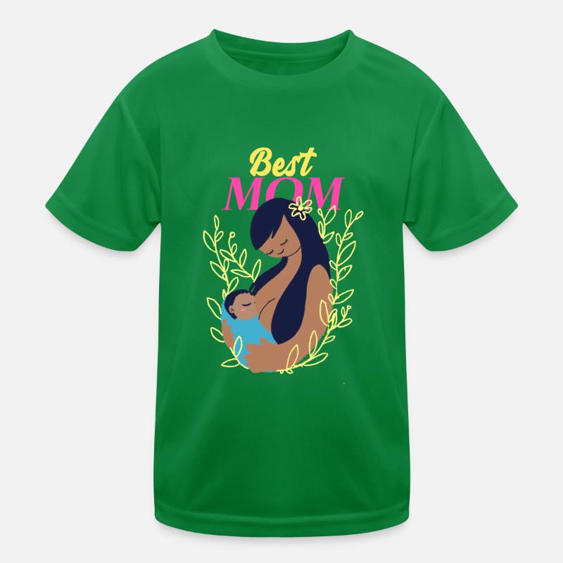 Beste Mutter Säugling Baby Kinder Funktions-T-Shirt