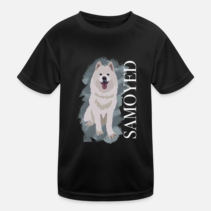 Samoyede Samoyède T-shirt sport Enfant