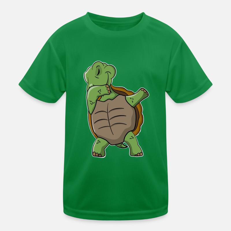 Tortue Dabbing T-shirt sport Enfant