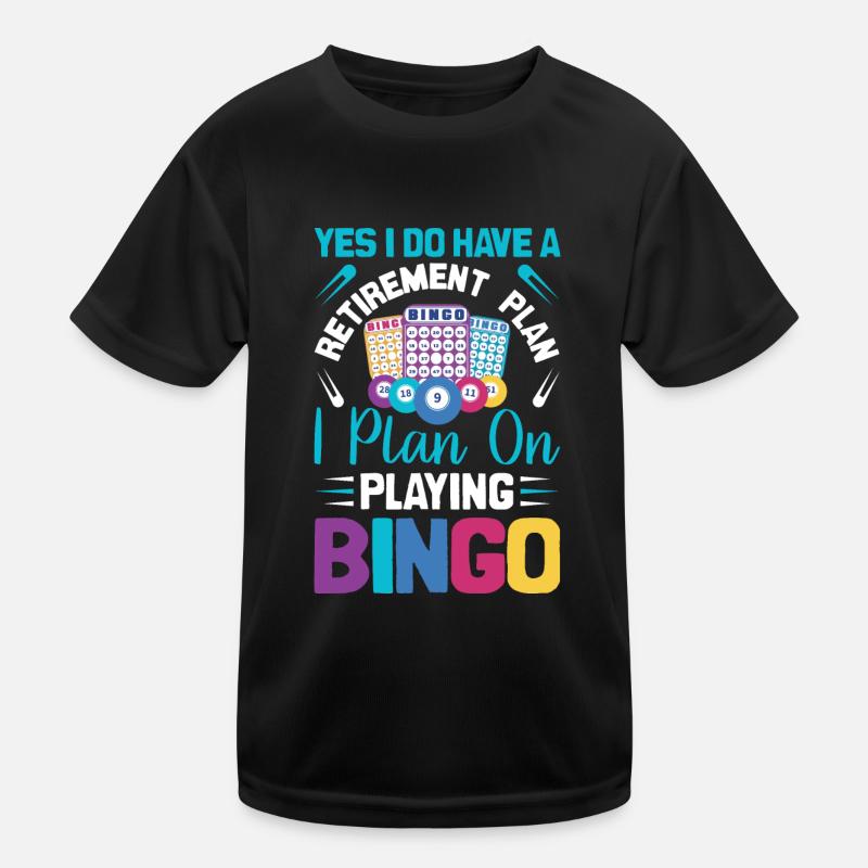 Yes I Do Have A Retirement Plan I Plan On Playing Kinder Funktions-T-Shirt