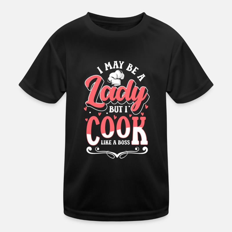 Koch Restaurant Beruf Gastronomie Kinder Funktions-T-Shirt