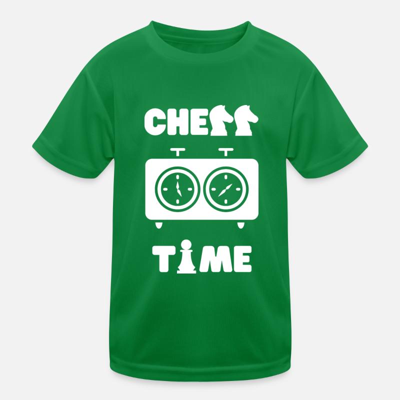 Schachzeit II Kinder Funktions-T-Shirt