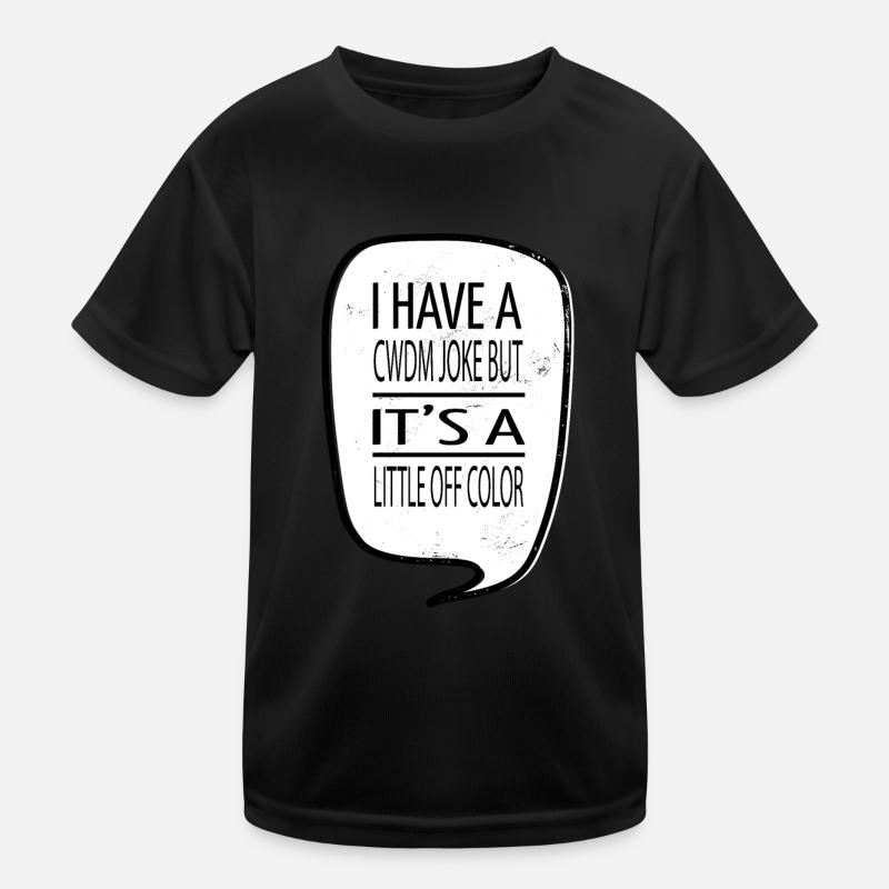 Anniversaire Geek Hacking Coding Citation - T-shirt sport Enfant - noir