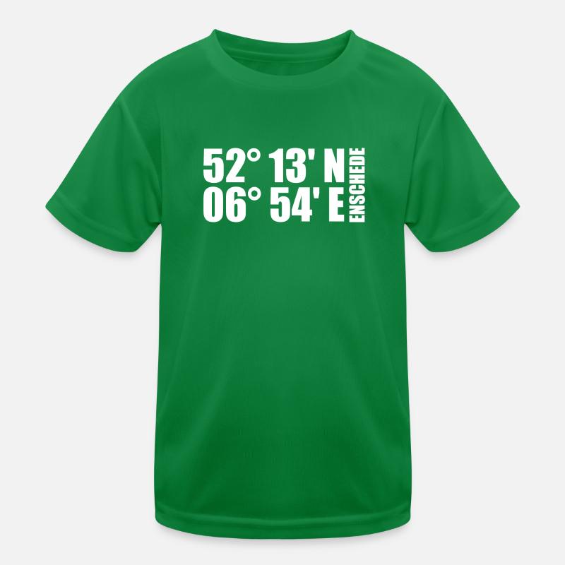 Coordonnées d’Enschede T-shirt sport Enfant