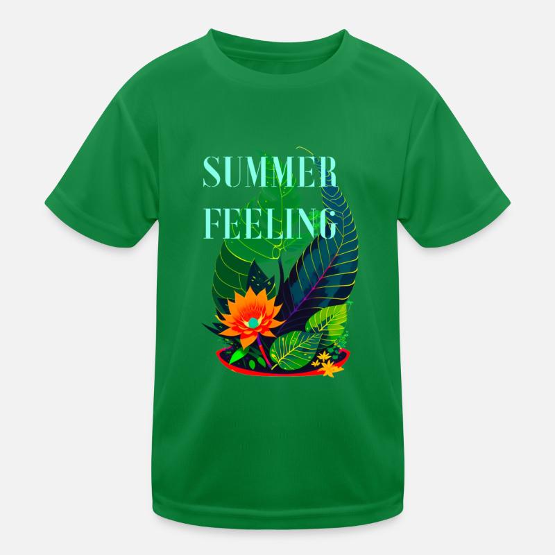 SUMMER FEELING Kids Functional T-Shirt