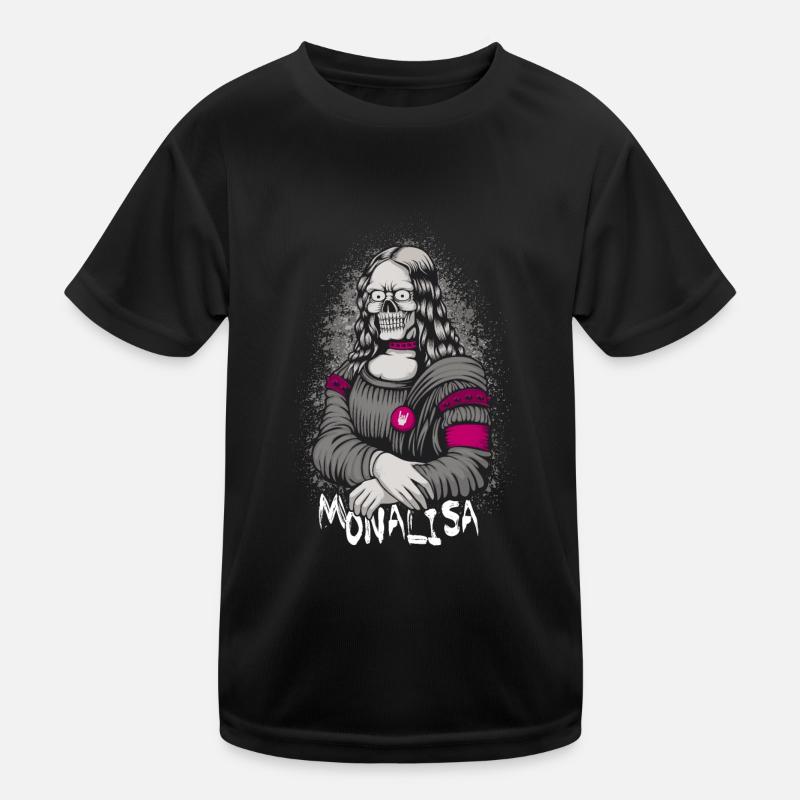 Mona Lisa Kinder Funktions-T-Shirt