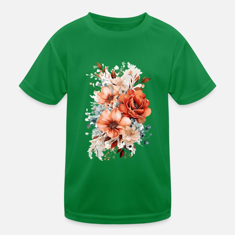 Fleur T-shirt sport Enfant