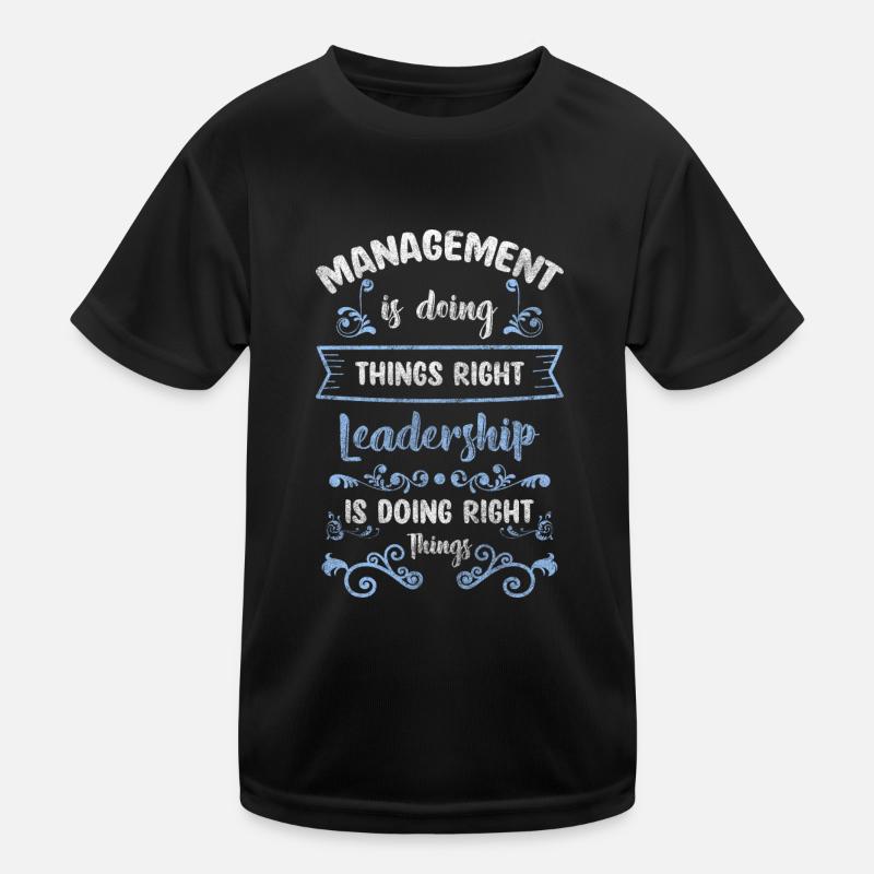 Office Employee Kids Functional T-Shirt